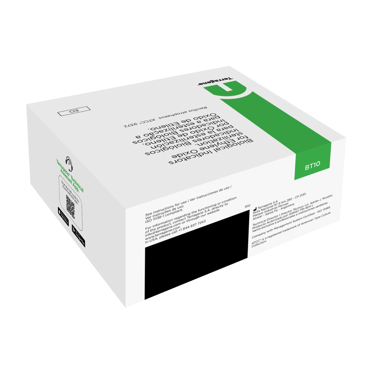 Biological Indicator for ETO BT10